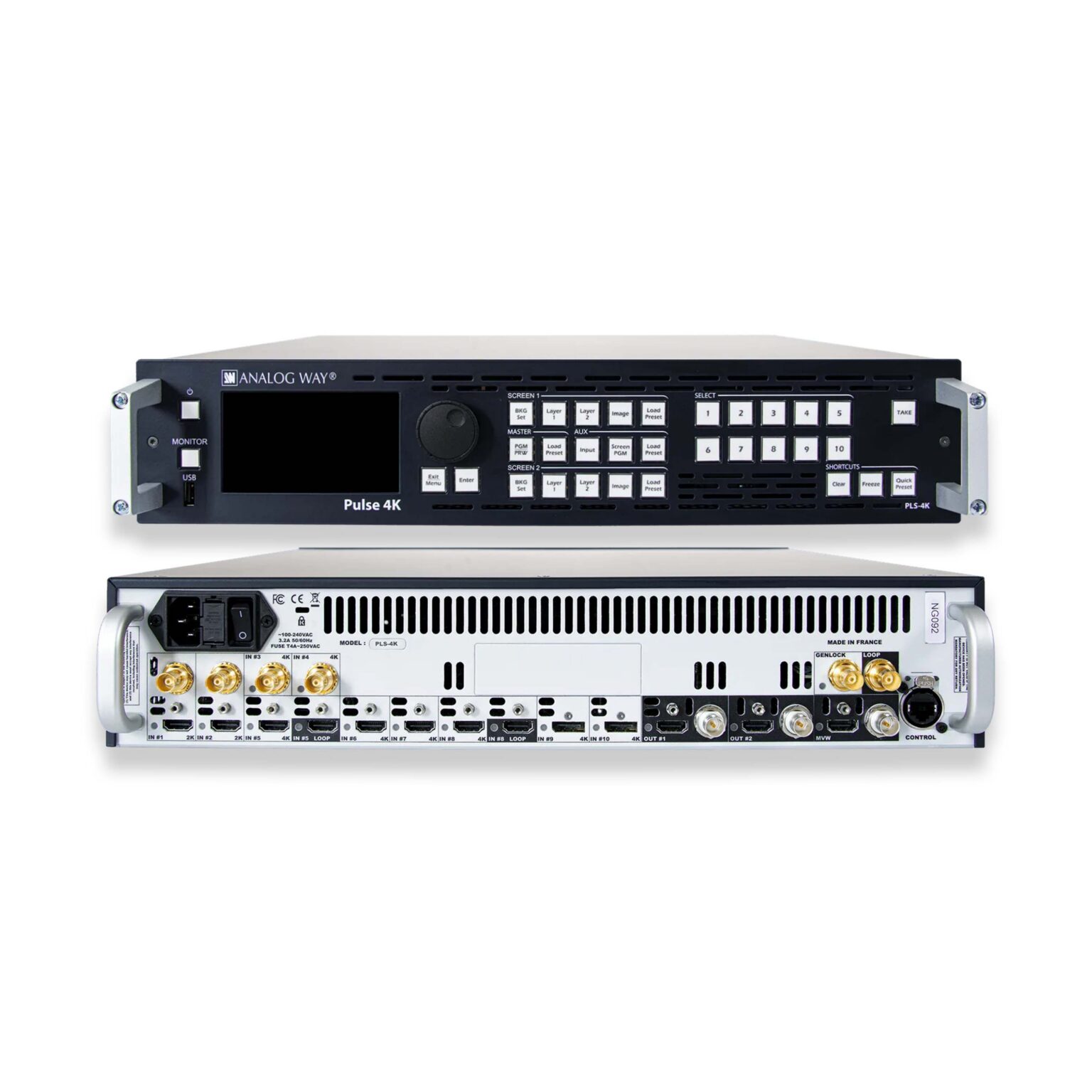 [RACK] Analog Way Pulse 4K inkl. Dante Option - Cinesupply